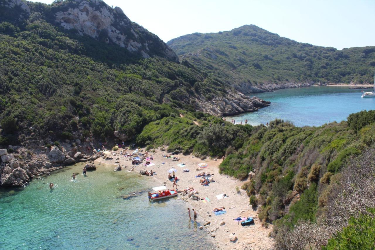 Villa Christine Afionas Corfu Esterno foto