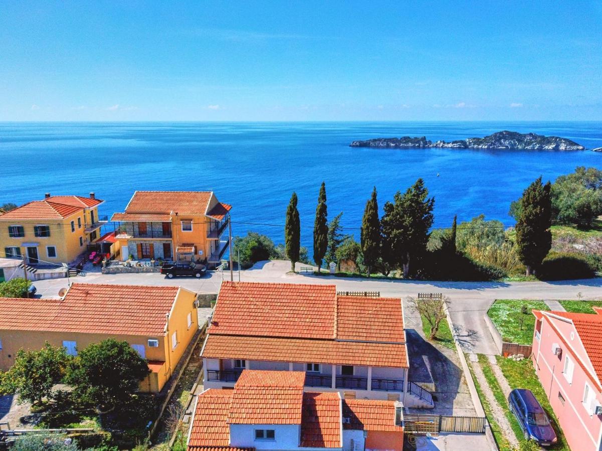Villa Christine Afionas Corfu Esterno foto